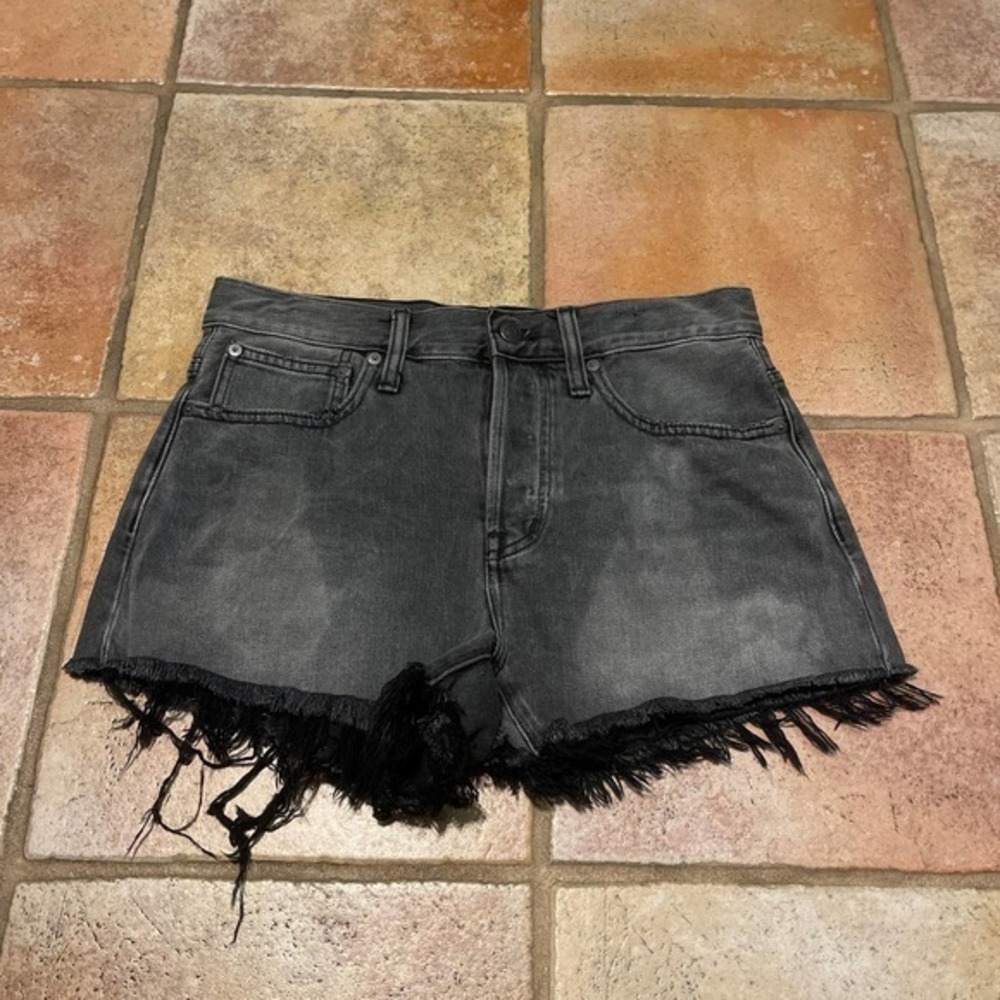 Madewell denim cut off shorts